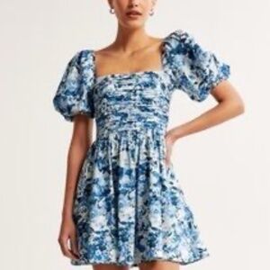 Emerson Poplin Puff Sleeve Mini Dress